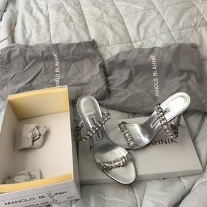 Manlio Blahnik size 7 heels